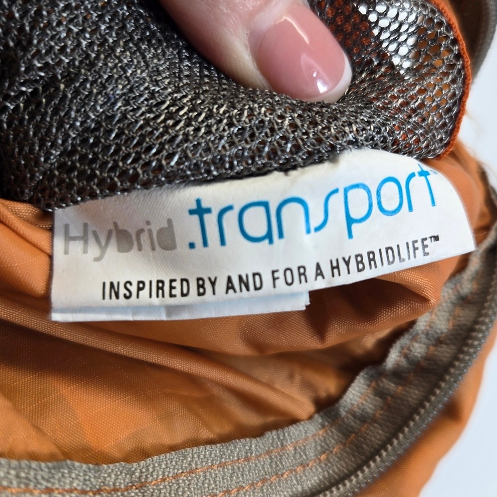 KEEN Messenger Bag Medium Hybrid Transport Crossbody Tan Recycled Cork Gorpcore - Picture 8 of 11